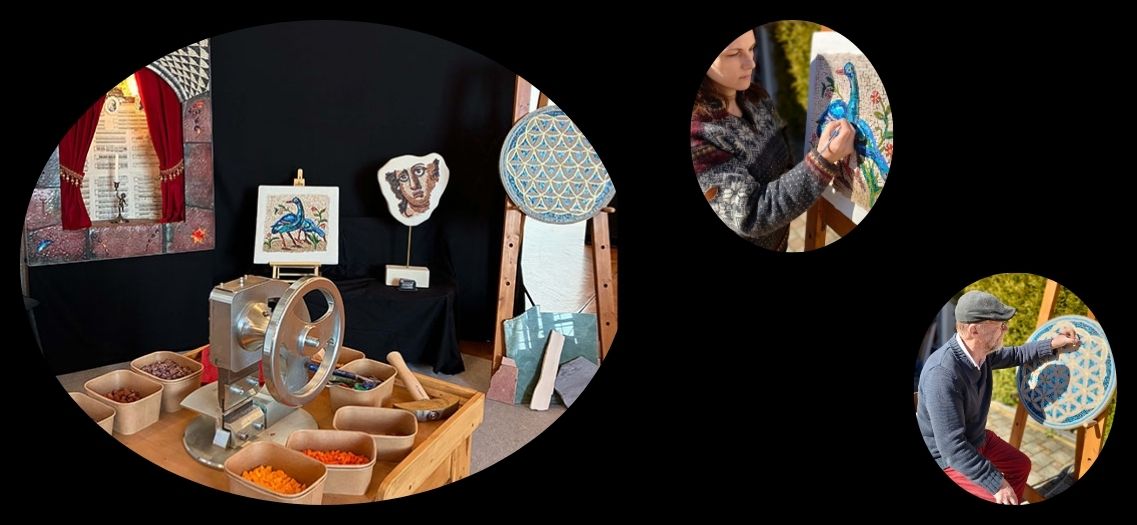 Exposition de mosaïques